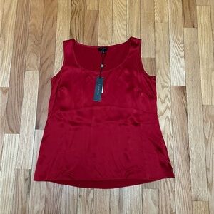 Talbots Bold Red Camisole Top